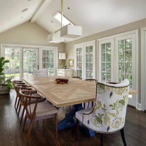 Light-filled dining room addition